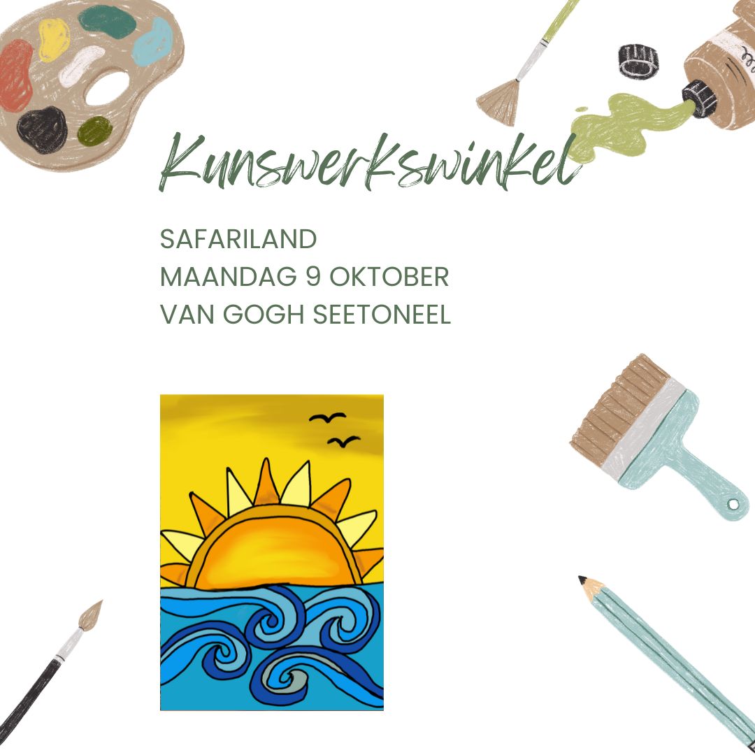 Van Gogh See Kunstoneel 10:00-11:00 SAN/SAFARILAND ONLY