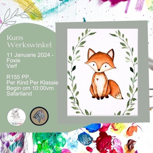 Januarie Vakansie Program - Foxie SAN/SAFARILAND ONLY 10:00-11:30