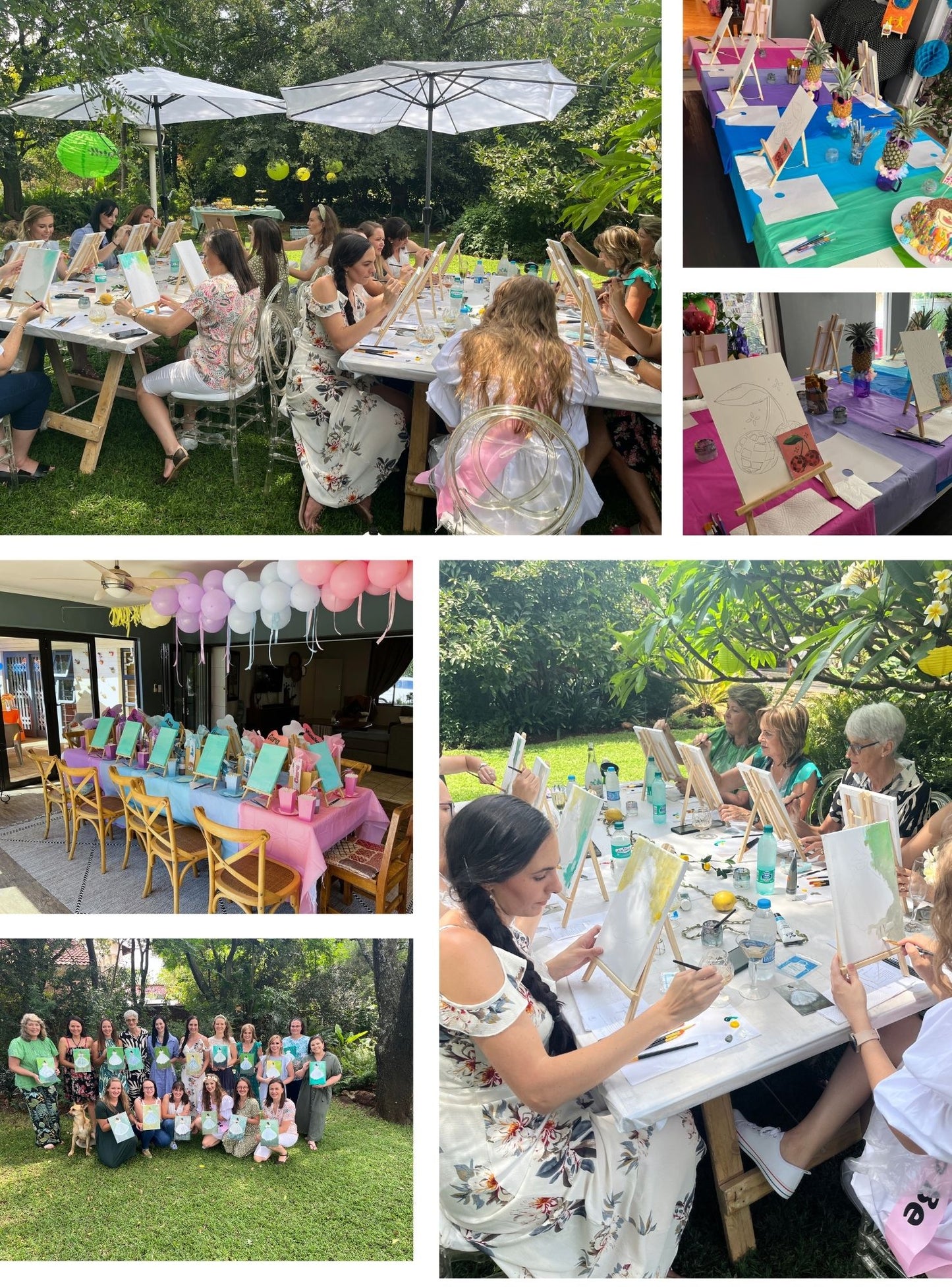 Customised Workshops: Birthdays, Bridal Parties, Baby Showers & Year end Functions